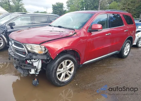 2013 Dodge Durango Crew z USA, uszkodzony, nr VIN 1C4RDJDGXDC674301